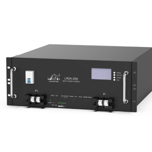Batería Litio LiFePo4 LEOCH - 25.6V-200Ah