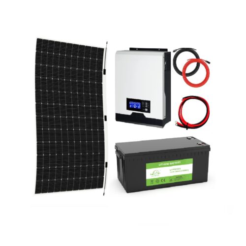 Kit Solar para MotorHome 2000w Todo en 1+ LITIO