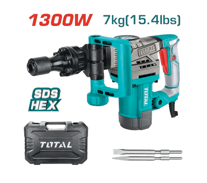MARTILLO DEMOLEDOR 1300W TOTAL