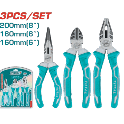 KIT DE 3 PINZAS 8” y 6” TOTAL