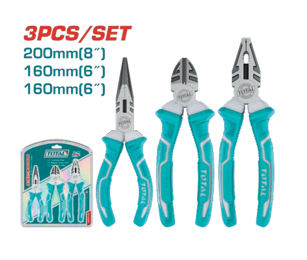KIT DE 3 PINZAS 8” y 6” TOTAL