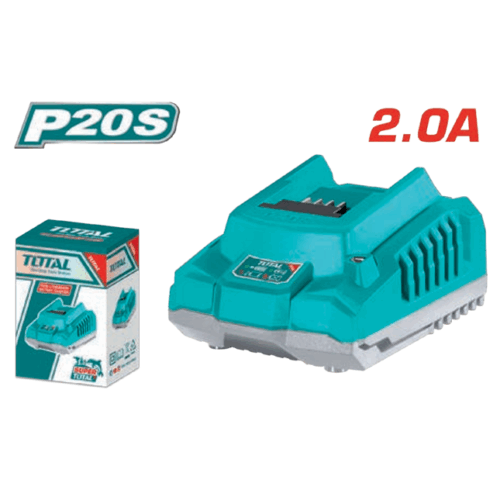 CARGADOR DE BATERIA 20V 2.0 AH TOTAL